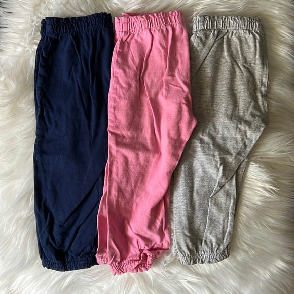 Carter's Other - Carter’s 3 Pairs Sweatpants Joggers; 1 Gray, 1 Pink, 1 Blue Size 18m